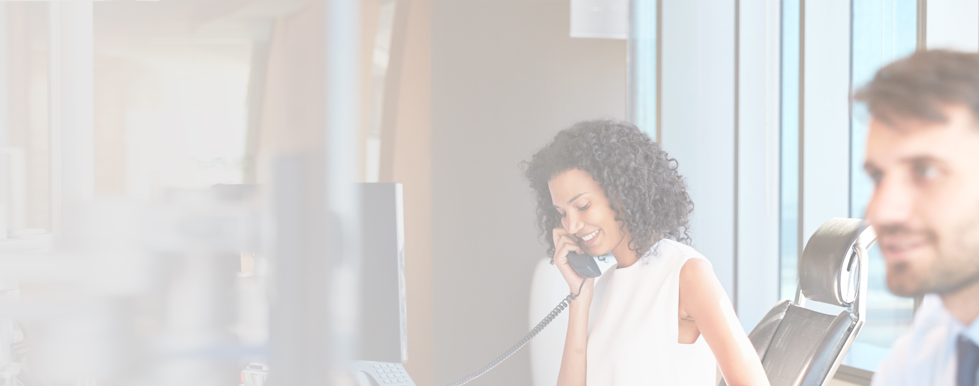 Image showing a woman on the phone